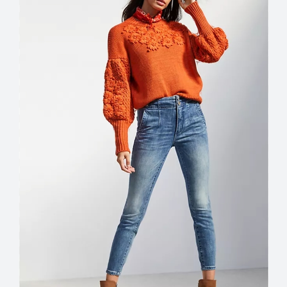 Pilcro by Anthropologie high rise skinny jeans